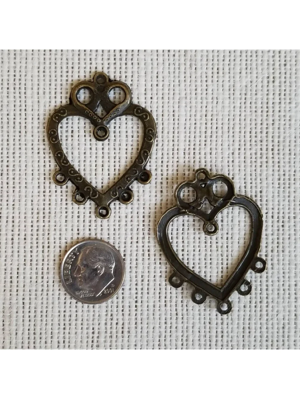 N/A antiqued brass